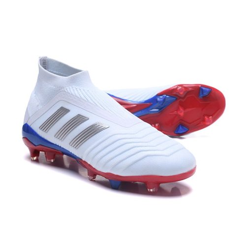 Adidas Predator 18+ FG - Telstar Wit Zilver_5.jpg